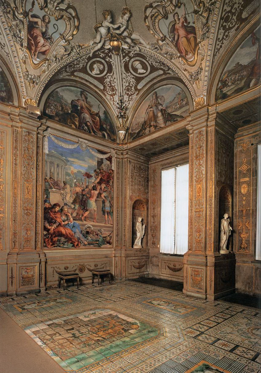 La stanza della stufa - Palazzo Pitti, Firenze